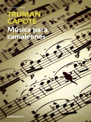 cover image of Música para camaleones